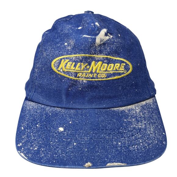 Kelly-Moore Paint Co. Snapback Hat Blue One Size Adjustable Embroidered - Picture 1 of 9